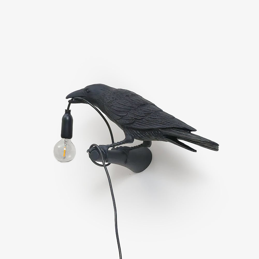 creative-resin-raven-bird-wall-sconce-modern-animal-lamp-for-bedroom-living-room