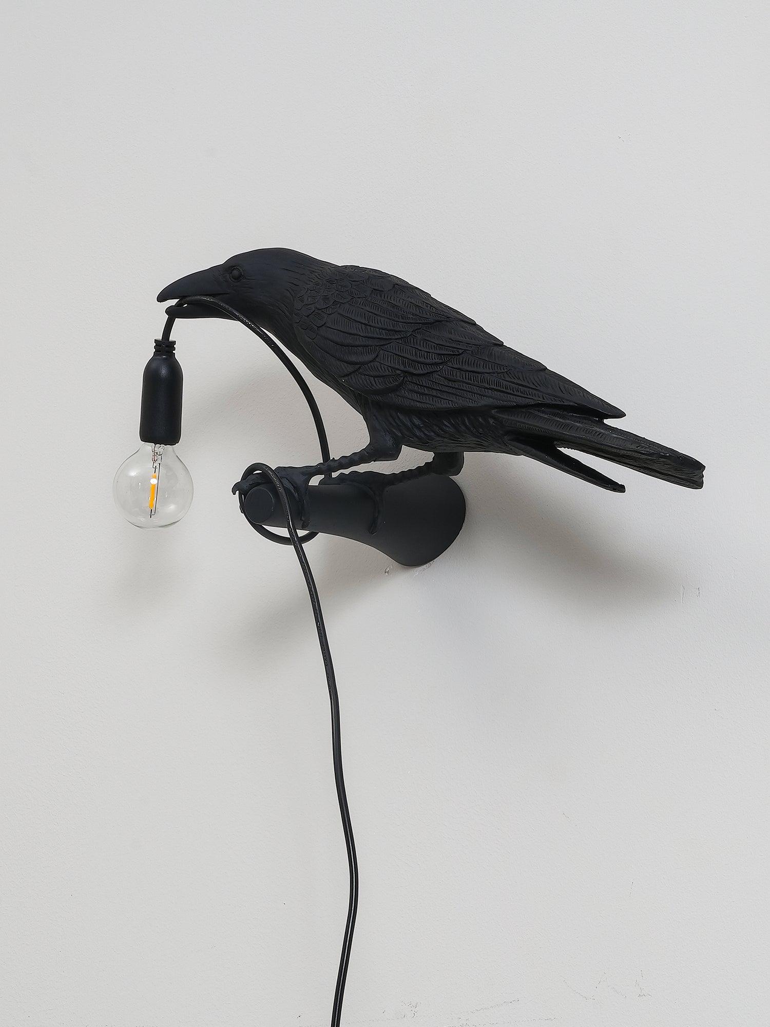 creative-resin-raven-bird-wall-sconce-modern-animal-lamp-for-bedroom-living-room
