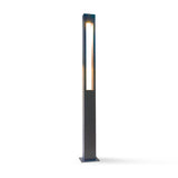 Modern Geometric Outdoor LED Post Light Minimalist Landscape Garden Column Street Lamp IP65