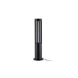 Modern Black Cylindrical LED Garden Post Light Waterproof Path Outdoor Bollard Lamp