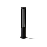 Modern Black Cylindrical LED Garden Post Light Waterproof Path Outdoor Bollard Lamp
