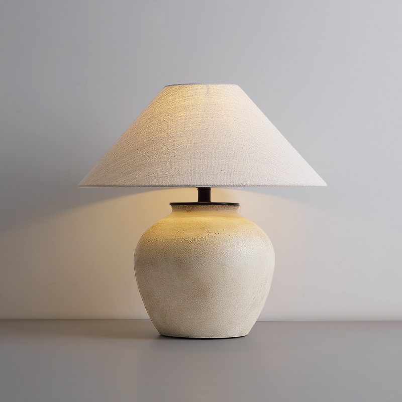 modern-wabi-sabi-handcrafted-ceramic-table-lamp-black-mud-texture-bedside-desk-light