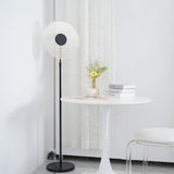 Luxora Acrylic LED Floor Lamp Modern Metal Standing Light for Contemporary Living Room Office