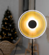 Luxora Acrylic LED Floor Lamp Modern Metal Standing Light for Contemporary Living Room Office