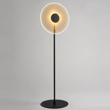 Luxora Acrylic LED Floor Lamp Modern Metal Standing Light for Contemporary Living Room Office