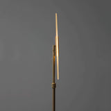 Luxora Acrylic LED Floor Lamp Modern Metal Standing Light for Contemporary Living Room Office