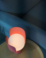 Modern Flower Petal Adjustable Accent Table Lamp for Bedroom and Living Room