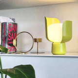 Modern Flower Petal Adjustable Accent Table Lamp for Bedroom and Living Room