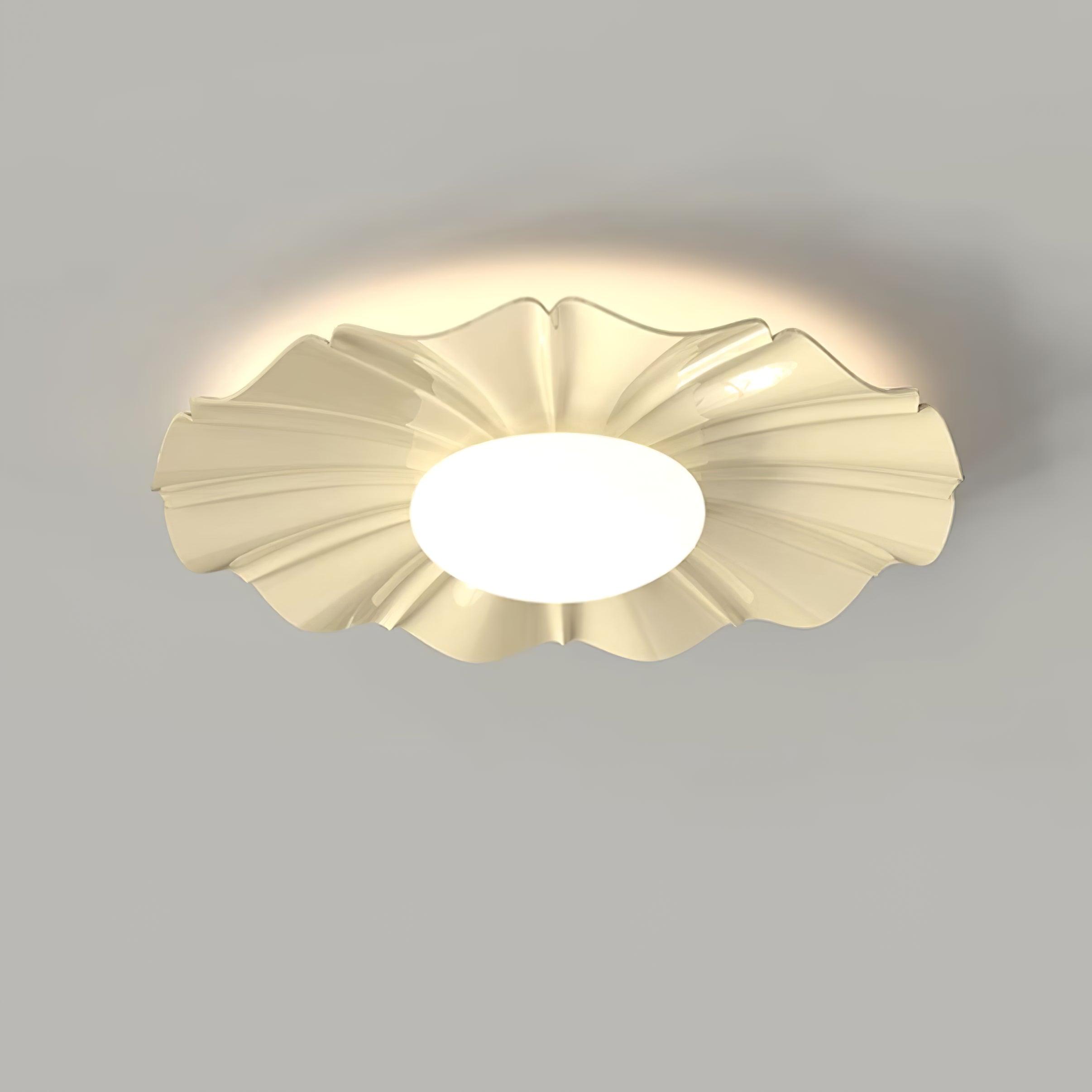 Modern Floral LED Ceiling Flush Mount Lamp Blooming Flower Light for Bedroom Living Room