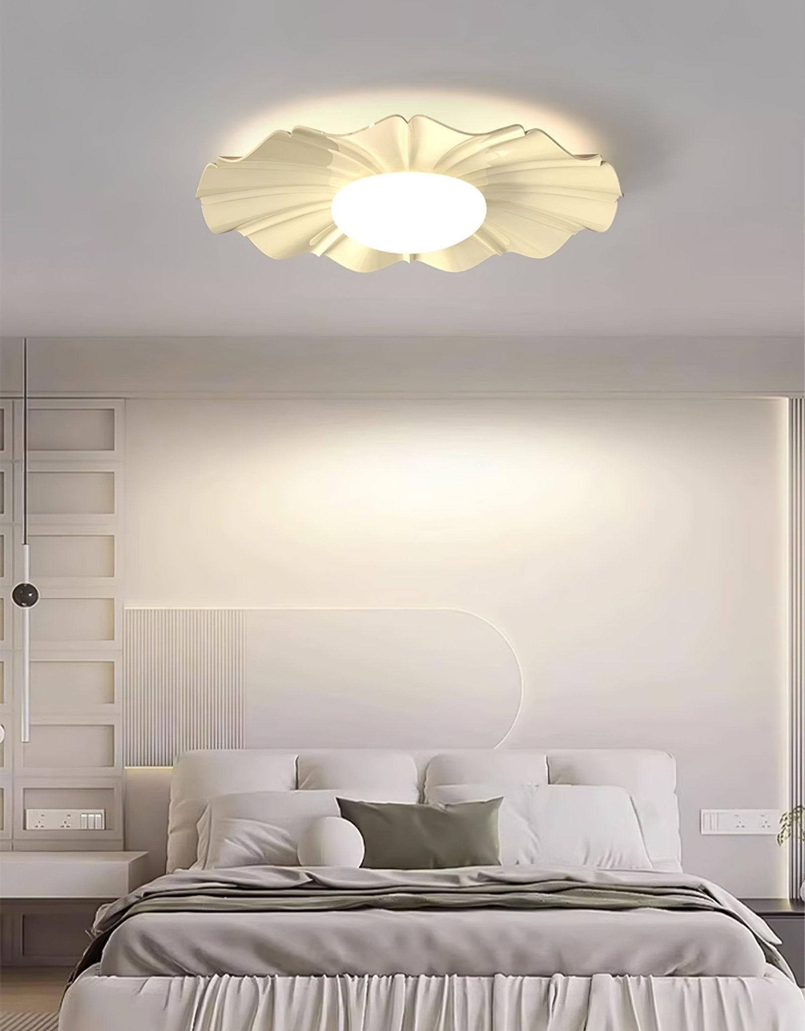 Modern Floral LED Ceiling Flush Mount Lamp Blooming Flower Light for Bedroom Living Room