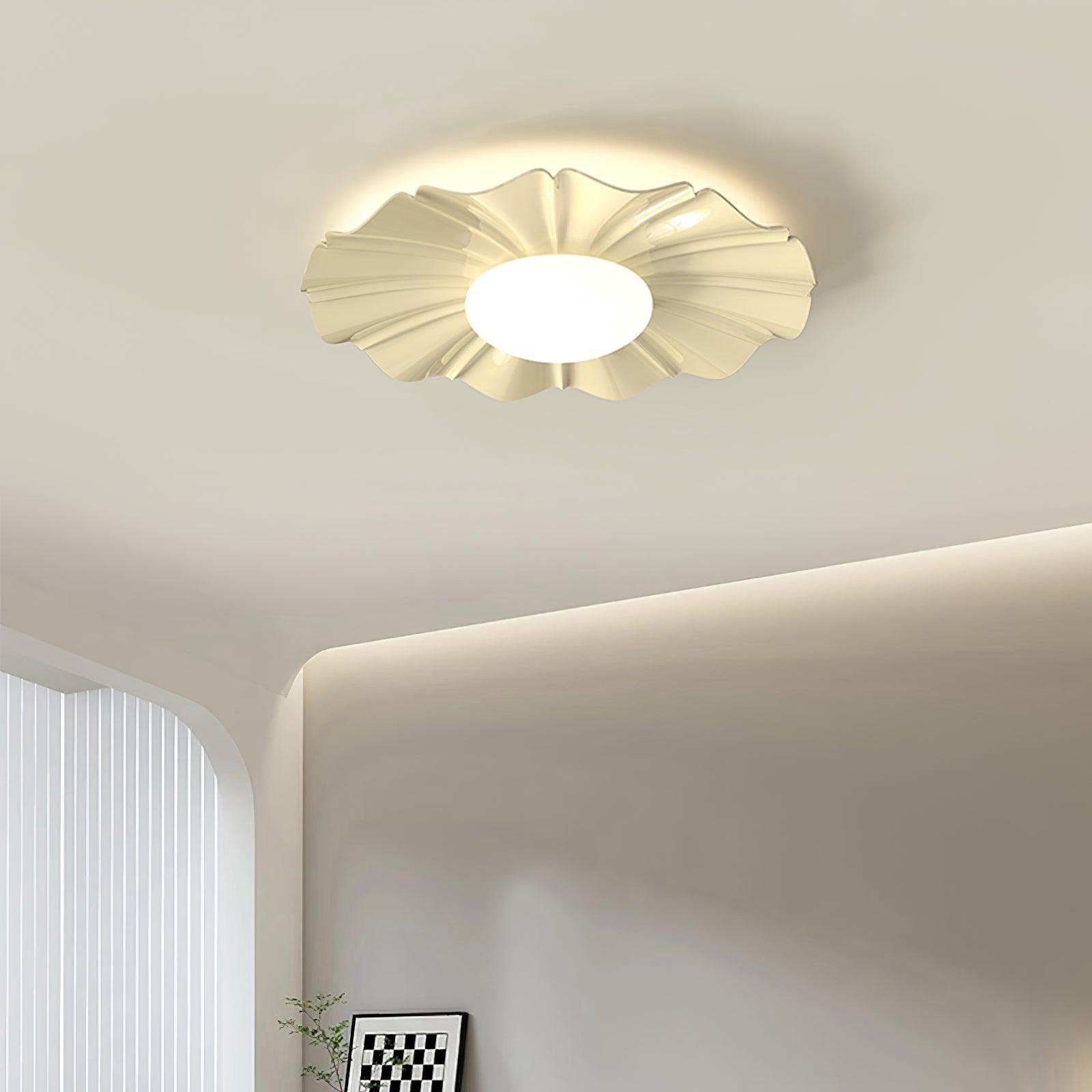 Modern Floral LED Ceiling Flush Mount Lamp Blooming Flower Light for Bedroom Living Room