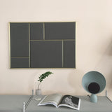 Geometric Modern LED Table Lamp Contemporary Indirect Nightstand Light for Living Room