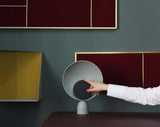 Geometric Modern LED Table Lamp Contemporary Indirect Nightstand Light for Living Room
