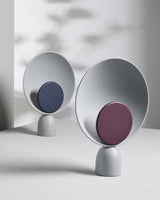 Geometric Modern LED Table Lamp Contemporary Indirect Nightstand Light for Living Room