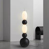 Contemporary LED Spherical Floor Lamp Modern Accent Light for Living Room and Bedroom