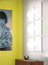 Modern Luminous Bubble Flush Mount Ceiling Light Chrome Stainless Steel LED Fixture