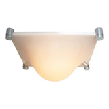 Modern Luminous Bubble Flush Mount Ceiling Light Chrome Stainless Steel LED Fixture