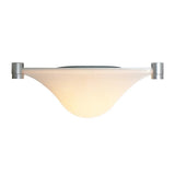 Modern Luminous Bubble Flush Mount Ceiling Light Chrome Stainless Steel LED Fixture