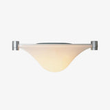 Modern Luminous Bubble Flush Mount Ceiling Light Chrome Stainless Steel LED Fixture