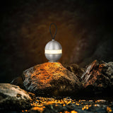 Modern Rechargeable LED Sphere Table Lamp with Portable Leather Cord Handle