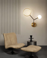 artistic-brass-branch-glass-wall-lamp-with-opal-globes-in-gold-and-black-finish