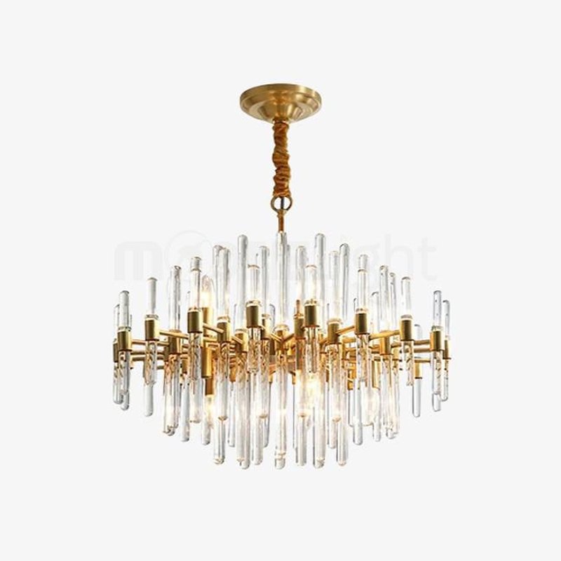 modern-antique-brass-starburst-chandelier-with-clear-crystal-glass-rods