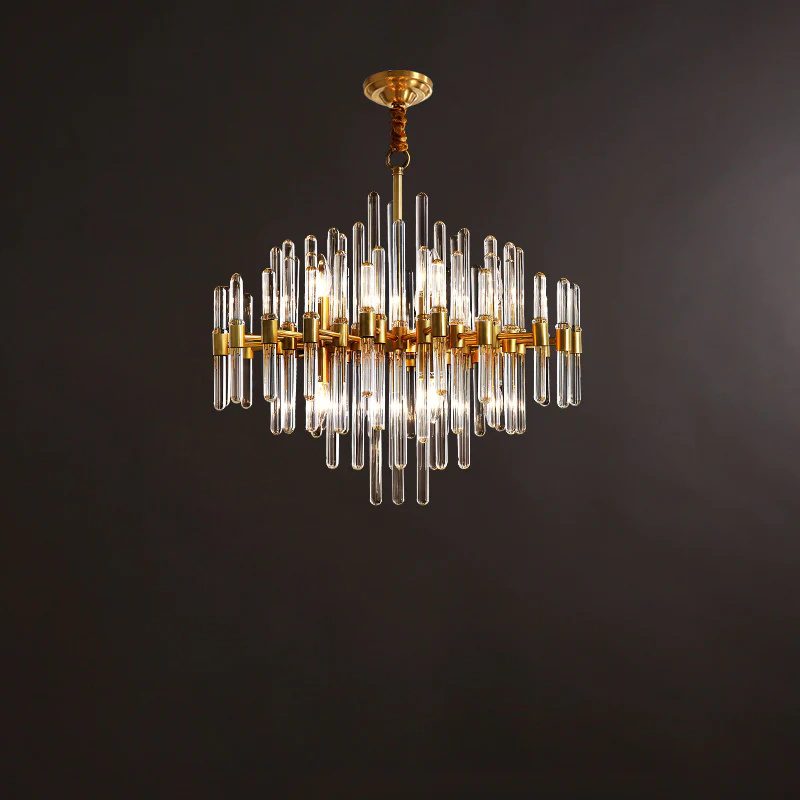 modern-antique-brass-starburst-chandelier-with-clear-crystal-glass-rods