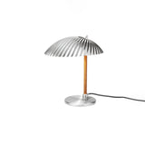 Sculptural Mid Century Modern Brass Shell Table Lamp for Bedside and Desk Lighting
