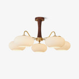 mid-century-modern-brass-and-wooden-persimmon-chandelier-glass-pendant-light