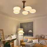 mid-century-modern-brass-and-wooden-persimmon-chandelier-glass-pendant-light