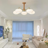 mid-century-modern-brass-and-wooden-persimmon-chandelier-glass-pendant-light