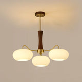 mid-century-modern-brass-and-wooden-persimmon-chandelier-glass-pendant-light