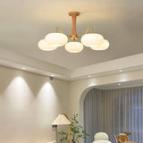 mid-century-modern-brass-and-wooden-persimmon-chandelier-glass-pendant-light