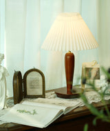 mid-century-tall-wood-table-lamp-with-white-fabric-shade-for-living-room