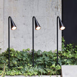 Bellflower Aluminum Outdoor Floor Lamp Waterproof LED Pathway Pedestal Light