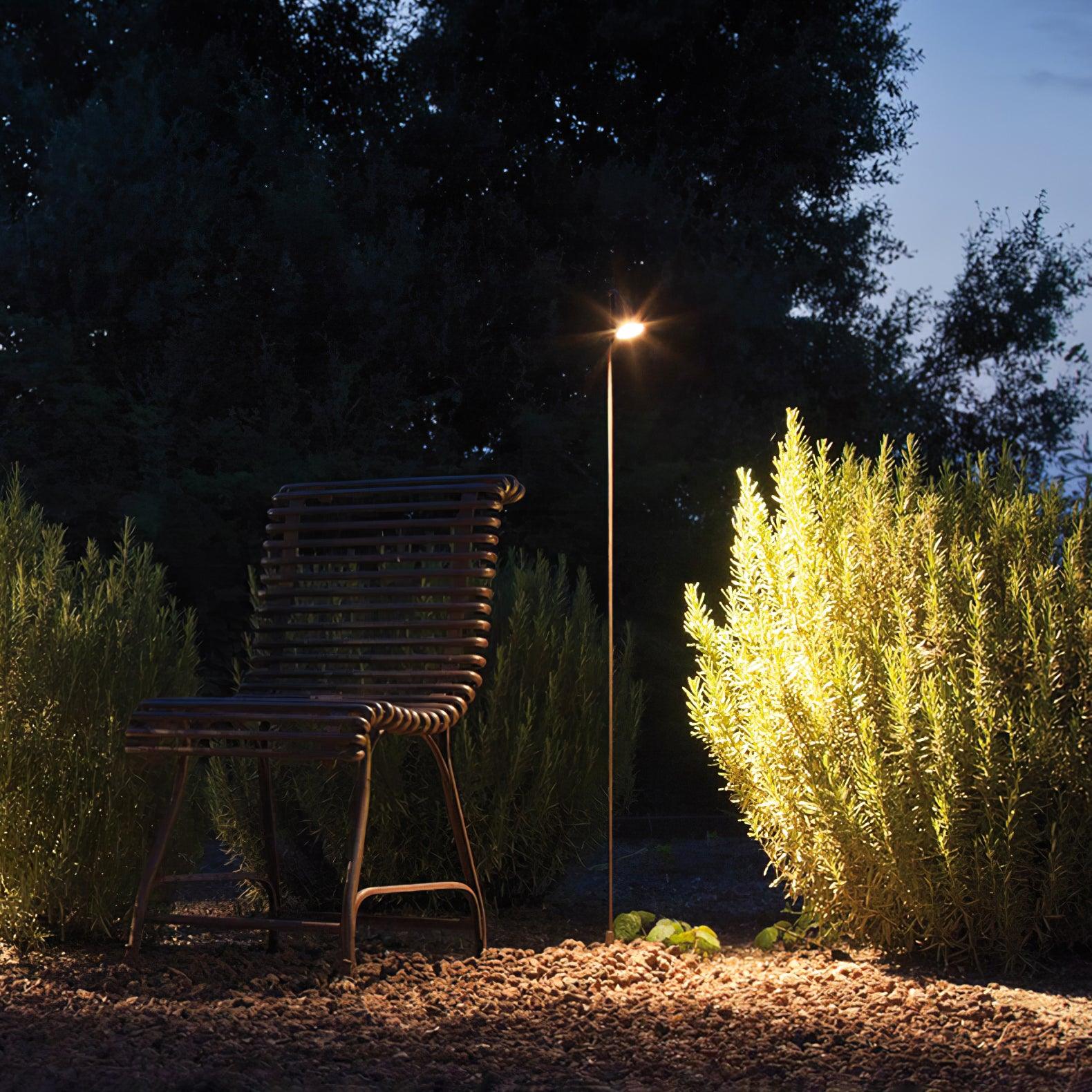 Bellflower Aluminum Outdoor Floor Lamp Waterproof LED Pathway Pedestal Light