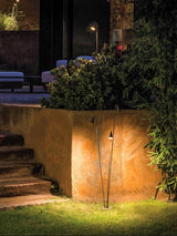 Bellflower Aluminum Outdoor Floor Lamp Waterproof LED Pathway Pedestal Light