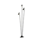 Bellflower Aluminum Outdoor Floor Lamp Waterproof LED Pathway Pedestal Light