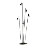 Bellflower Aluminum Outdoor Floor Lamp Waterproof LED Pathway Pedestal Light