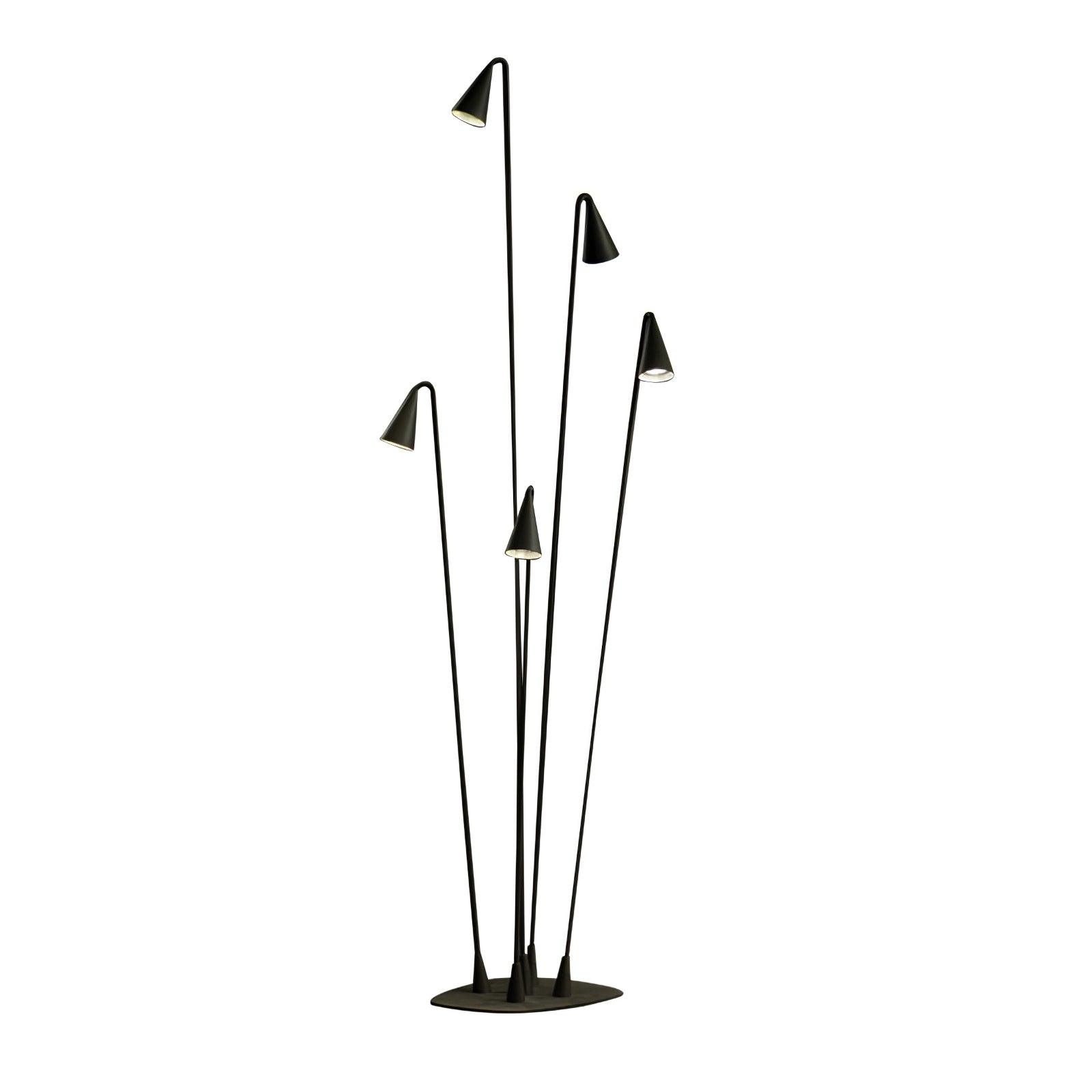 Bellflower Aluminum Outdoor Floor Lamp Waterproof LED Pathway Pedestal Light