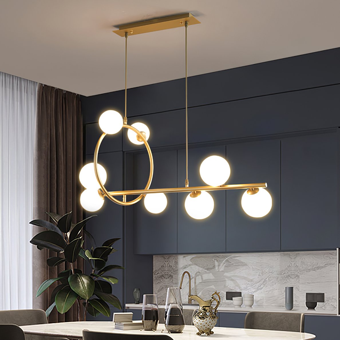 modern-brass-ring-chandelier-with-white-glass-shades-contemporary-hanging-light