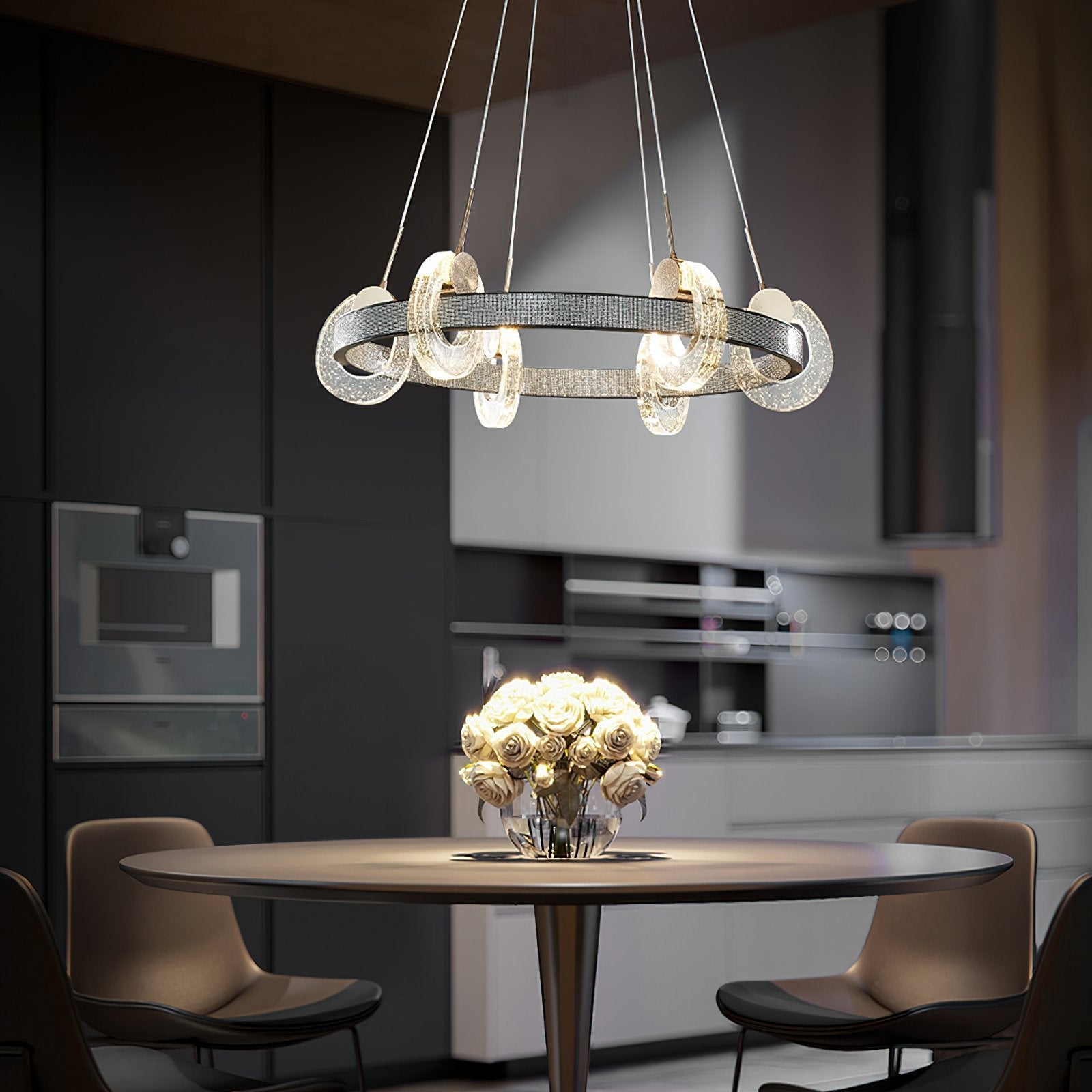 modern-integrated-led-bubble-crystal-ceiling-chandelier-flush-mount-light-with-three-color-modes
