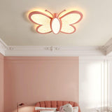 Modern Butterfly LED Ceiling Light for Kids Bedroom and Nursery Lighting