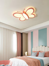 Modern Butterfly LED Ceiling Light for Kids Bedroom and Nursery Lighting