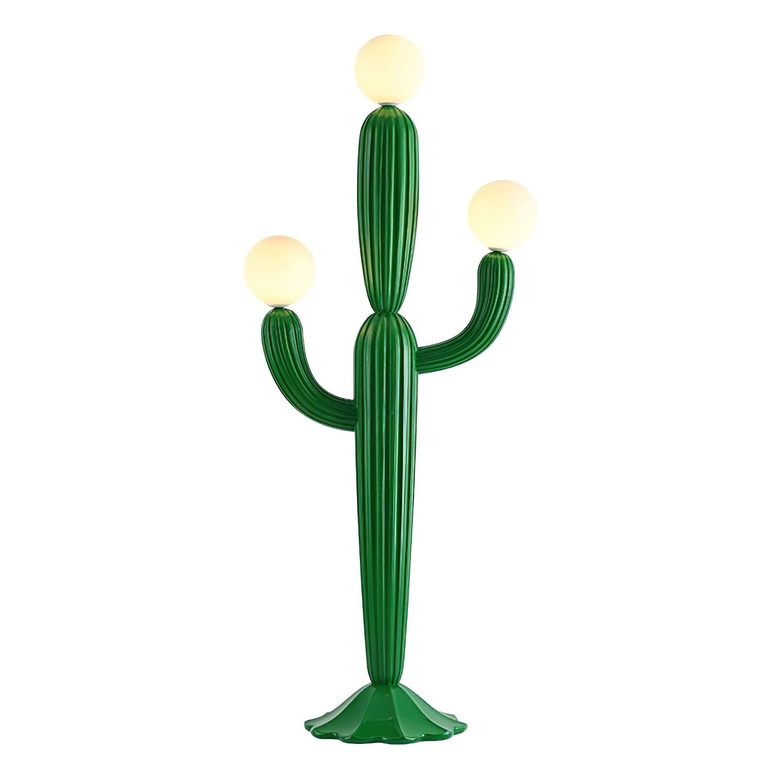 modern-green-cactus-sculptural-floor-lamp-with-frosted-glass-globe-shade
