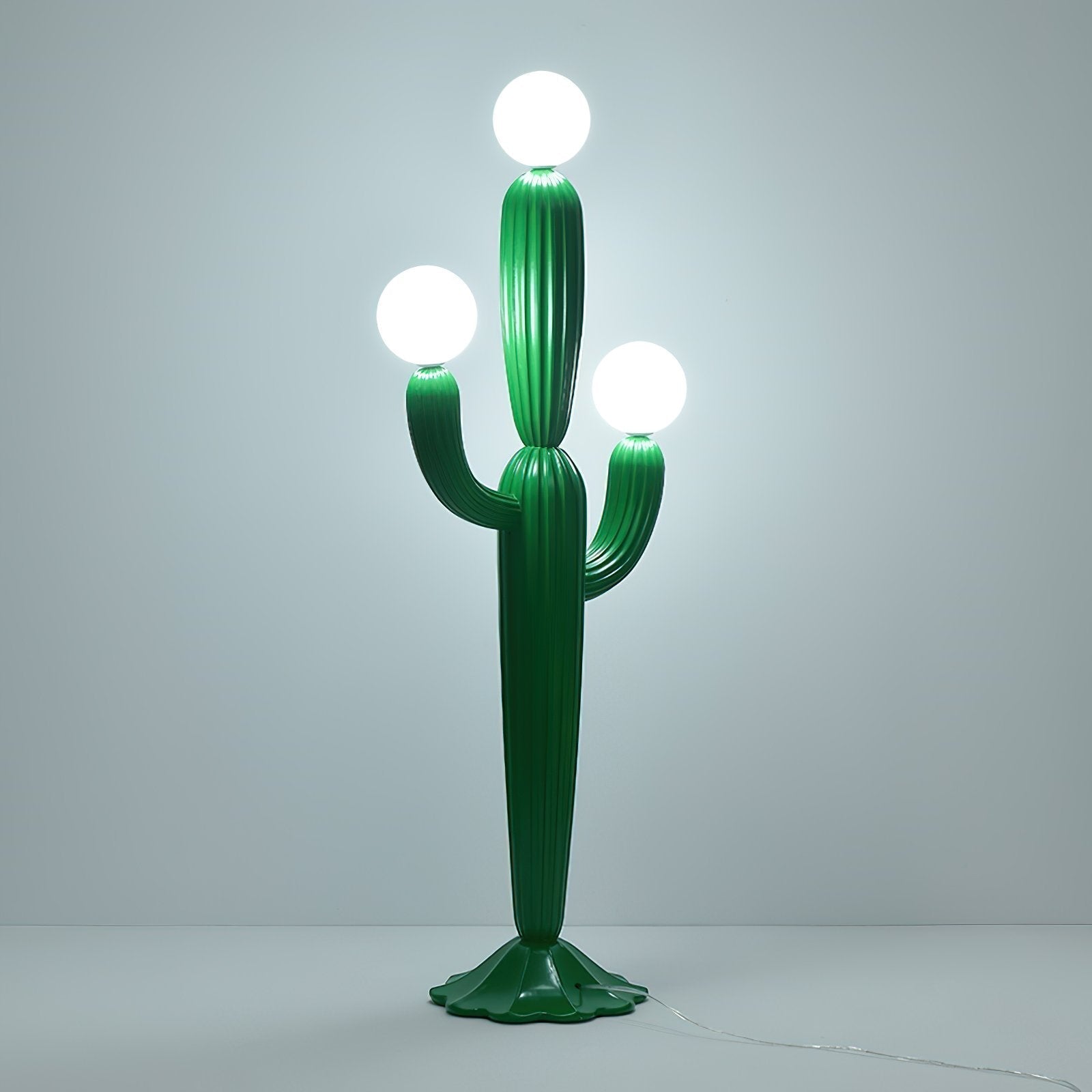 modern-green-cactus-sculptural-floor-lamp-with-frosted-glass-globe-shade