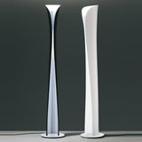 Modern Sculptural Aluminum Torchiere Floor Lamp for Indirect Lighting