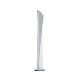 Modern Sculptural Aluminum Torchiere Floor Lamp for Indirect Lighting