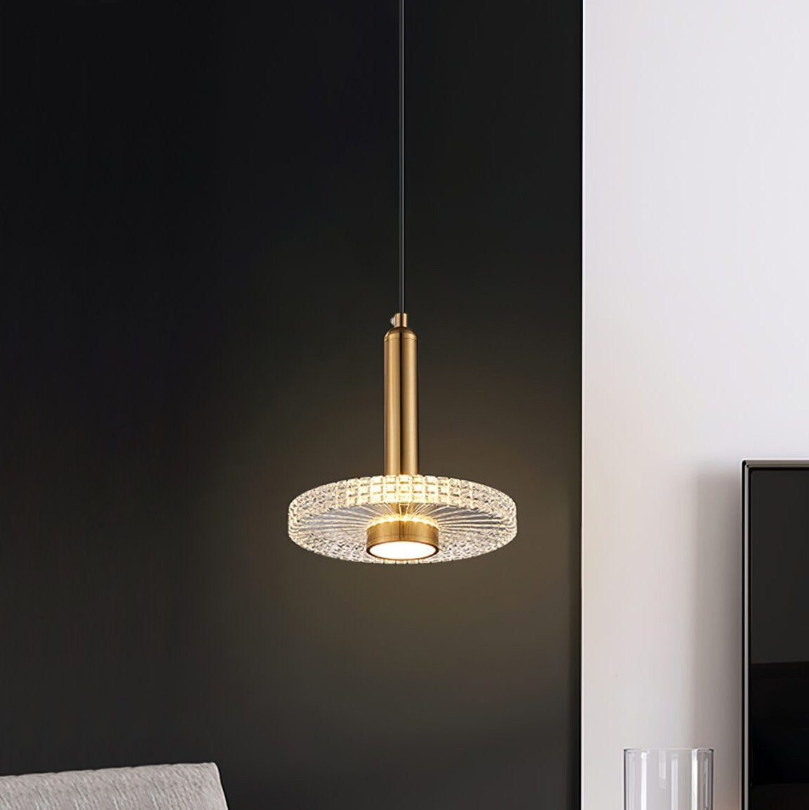contemporary-gold-led-pendant-light-with-transparent-acrylic-shade-for-modern-home-decor