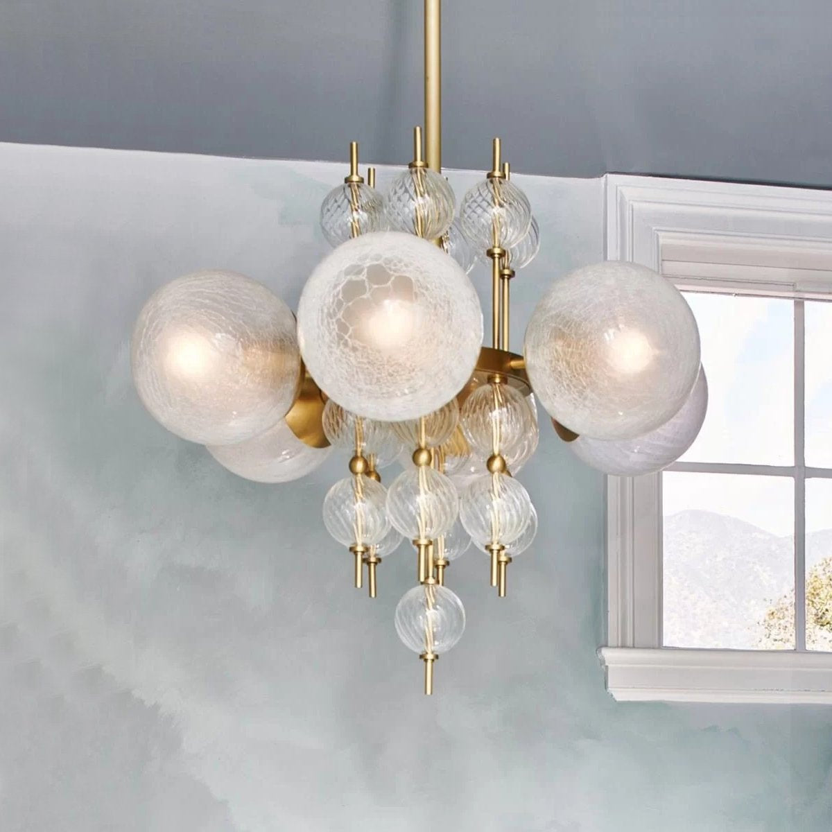 modern-calypso-glass-sphere-chandelier-with-fluted-spiral-design-for-living-room-and-dining-areas